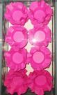 Forma decorativa flor para doces com 40 unidades gardenia ref.84