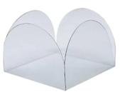 Forma Doce 4 Petalas N6 Cristal Com 50 Plac