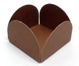 Forma Doce 4 Petalas N6 Marrom Com 50 Plac Forma Doce 4 Petalas N6 Marrom Com 50 Plac