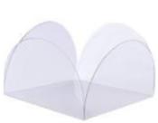 Forma Doce 4 Petalas N7 Cristal Com 50 Plac