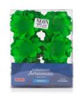 Forma Doce Flor Venza Neon Verde Com 40 Plac
