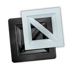 Forma Dupla Face Cobogó 40x40cm - Modelo Frame - Ref. 514