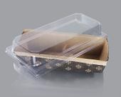 Forma e Tampa Caseirinho Bolo inglês 330g - 25 unidades