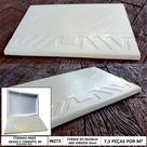 Forma em abs 2mm borda de piscina pedra rustico 46x30 in272