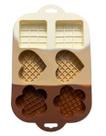 Forma em Silicone Para Wafer e Demais Sobremesas