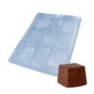 Forma Especial Caixa Quadrada Com 3 Partes BWB Trufa Bombom Gourmet