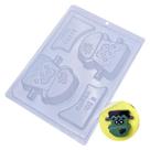 Forma Especial de Acetato Frank Zombie Halloween Cód 10215 BWB Rizzo