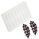 Forma Folha de Chocolate Profissional Molde Doce Martellato