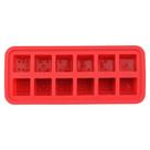 Forma Gelo Silicone 12 Cavidades - Clink