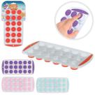 Forma Gelo Silicone Gelos Redondos 18 Cubos Personalizados