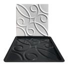 Forma Gesso e Cimento ABS Placa 3D - Zafira 50x50