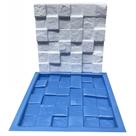 Forma Gesso Plástico e Borracha Placa 3D - São tomé