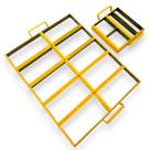 Forma Kit Paver Manual Para Produção de Bloquete Retangular Lajotinha 20x8cm