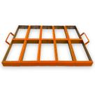 Forma Manual para Produzir Bloquete Paver tijolinho 20x6cm