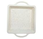 Forma Mimo SN23295 Quadrada Silicone Branco com Alça