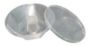 Forma Mini Pudim Forno Microondas C/600 Unidades 120ml