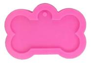 Forma Molde De Silicone Para Pingente De Resina Osso Cão 5cm