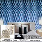 Forma Molde Gesso 3d Diamond 50x40 em Abs Virgem 2mm Gesso/Cimento 3d IN267