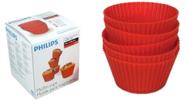 Forma Molde Para Cupcake Muffin Airfryer Forno Multicooker Philips Walita 05 Unidades