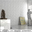 Forma molde para gesso 3d windmil 40x40cm em abs 2mm gesso / cimento 3d in259