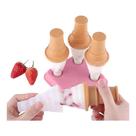 Forma Molde Para Picolés Gelo Cozinha De Plástico C/ Tampa
