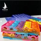 Forma Molde Quadrado Pop It FidGet Dia das Crianças Cod 1215 - Porto Formas