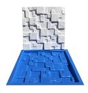 Forma Mosaico Borracha E Plástico Placa Gesso - Lindissímo
