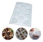 Forma Ovo Liso 50g Bwb Ovo De Páscoa 10 Cavidades