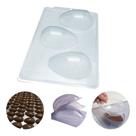 Forma Ovo Liso Páscoa Bwb 150g Silicone Sp 824 Especial Transparente