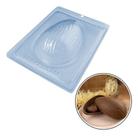 Forma Ovo Páscoa Acetato Silicone Riscado 500g Bwb 3 Partes Transparente