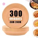 Forma P/ Air Fryer Descartável Antiaderente Kit Com 300un Forma P/ Air Fryer Descartável Antiaderente Kit Com 300un