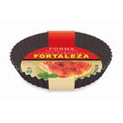 Forma p/ Bolo e Torta 24 c/ Fundo Removível Preta -Fortaleza