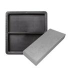 Forma p Construção Tijolo Calçada Bloquete Paver 20x10x1,5 Pedra Pequena Fina Jardim Decorativo Piso Chão Tráfego Leve