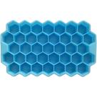 Forma P/Gelo Formato Colmeia Silicone N240105-4 Azul -Quanhe
