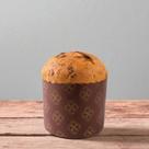 Forma Panetone 250g - Marrom Decorada com Trevos - 10 unidades - Ecopack - Rizzo