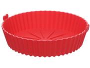 Forma para Air Fryer de Silicone Antiaderente com Alças 20cm Hauskraft