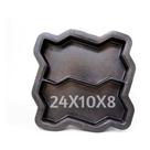 Forma Para Bloquete Intertravado Duplo 16 Faces 24x10x8