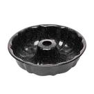 Forma para Bolo com Furo Antiaderente de Aço Carbono Granilite Preta Lyor Forma para Bolo com Furo Antiaderente de Aço Carbono Granilite Preta Lyor