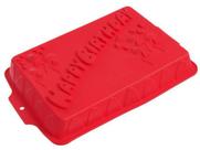 Forma para Bolo de Silicone Retangular Hauskraft - Happy Birthday