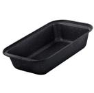 Forma para Bolo Mimo ASS23383 Retangular Aço Carbono Preto