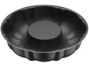 Forma para Bolo Tramontina Grafite em Alumínio com Revestimento Antiaderente 24 cm 2 L Forma para Bolo Tramontina Grafite em Alumínio com Revestimento Antiaderente 24 cm 2 L