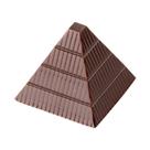 Forma para Bombons de Chocolate 21 cavidades Pirâmide 6g cada Em Poliestireno Forma para Bombons de Chocolate 21 cavidades Pirâmide 6g cada Em Poliestireno