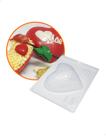 Forma para Chocolate com Silicone Coração Super Mãe 500g cod. 57 BWB