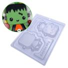 Forma para Chocolate com Silicone Frank Baby Halloween 150g cod 10200 BWB
