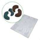 Forma para Chocolate com Silicone Meia Lua Gourmet 18g Cod. 9632 BWB