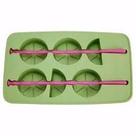 Forma Para Gelo Chocolate De Silicone Com Mexedor