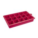 Forma para Gelo de Silicone Euro Vermelho