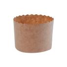 Forma para Mini Panetone Kraft 100 g com 12 un. Ecopack