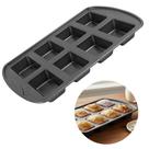 Forma para Mini Pão Bolinho 8 Cavidades Antiaderente Forno