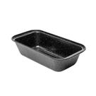 Forma para Pão Antiaderente de Aço Carbono Granilite Preta Lyor